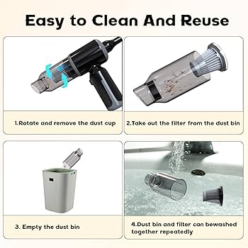 π Portable Wireless Air Duster Vacuum Cleaner π