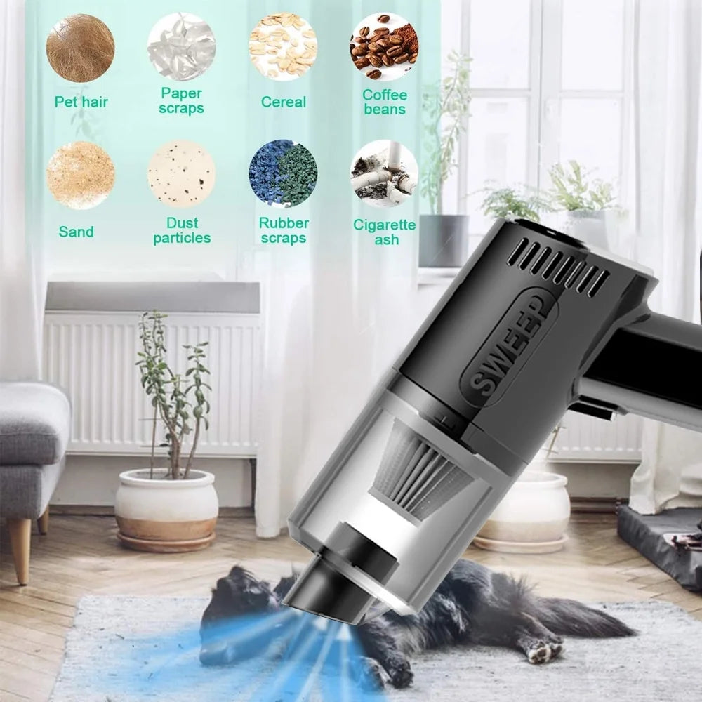 π Portable Wireless Air Duster Vacuum Cleaner π