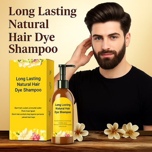 Long Lasting Natural Hair Dye Shampoo – Buy 1 Get 3 Free Limited Offer