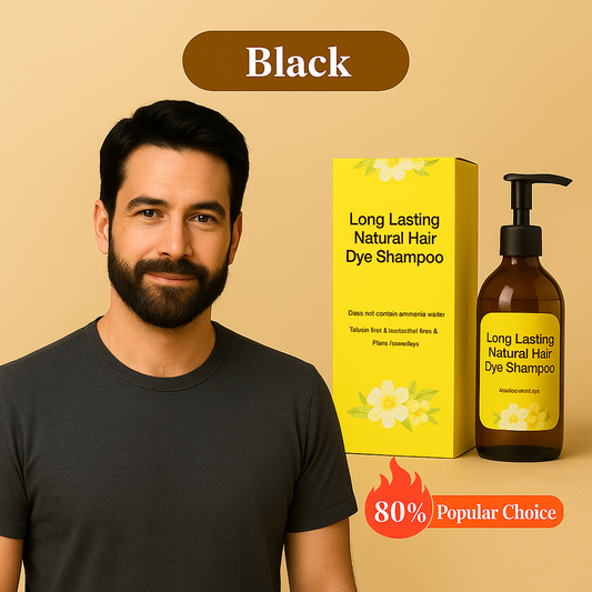 Long Lasting Natural Hair Dye Shampoo – Buy 1 Get 3 Free Limited Offer