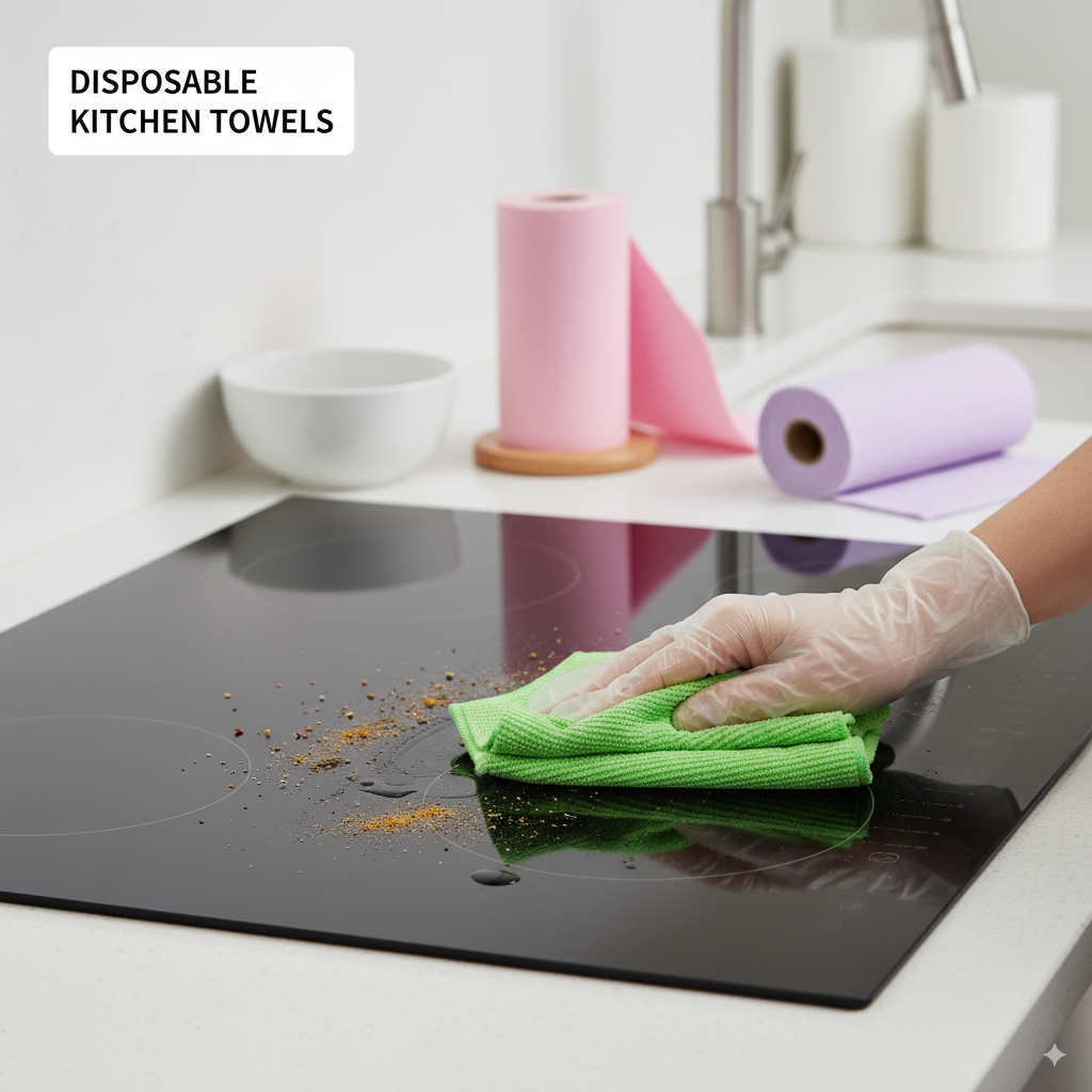 Disposable Kitchen Towels (75 Sheets) β Super Absorbent | 50% OFF