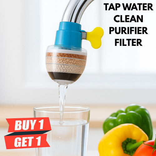 🔥 Buy 1 Get 1 FREE 🔥 Home Kitchen Faucet Tap Water Clean Purifier Filter
