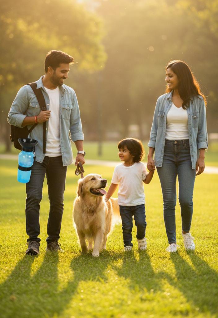 The Ultimate Outdoor Portable Dog Water Bottle - 50% OFF