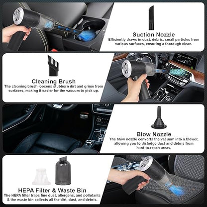 🚀 Portable Wireless Air Duster Vacuum Cleaner 🚀