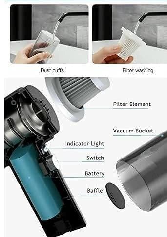 🚀 Portable Wireless Air Duster Vacuum Cleaner 🚀