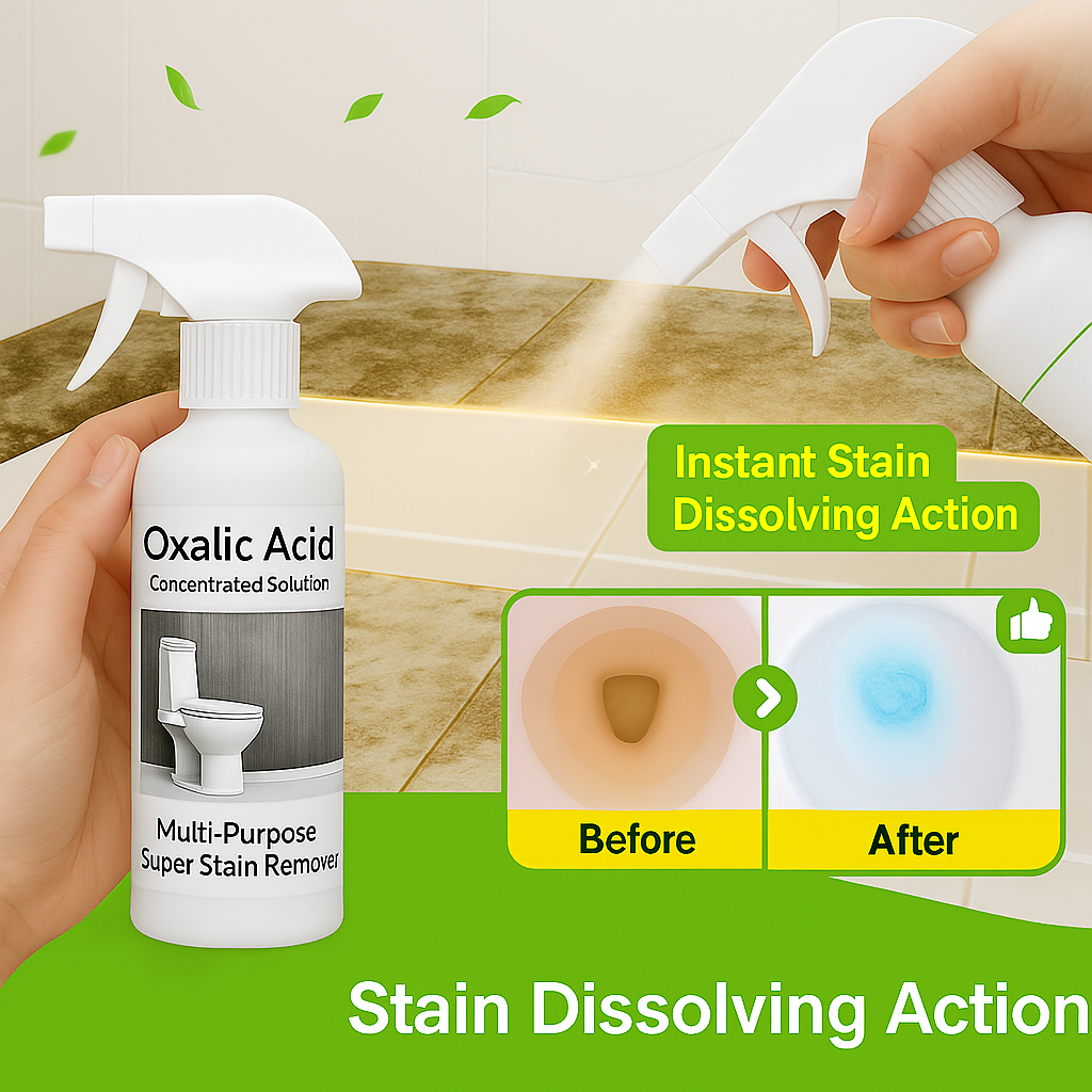 🔥 BUY 1 GET 1 FREE 🔥  Multi-Purpose Oxalic Acid Stain Removal Spray