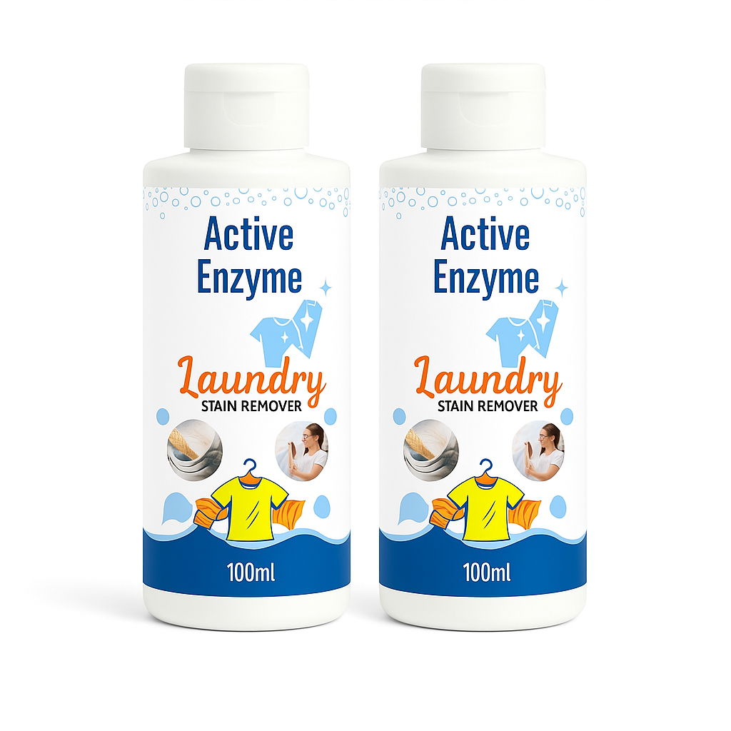 🧴 Active Enzyme Laundry Stain Remover - 🔥 Buy 1 Get 1 Free 🔥