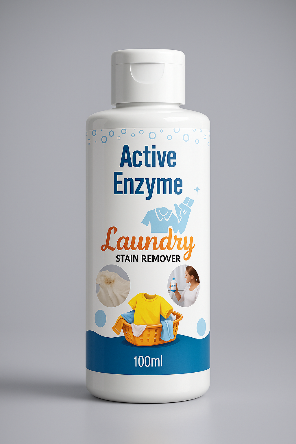 🧴 Active Enzyme Laundry Stain Remover - 🔥 Buy 1 Get 1 Free 🔥