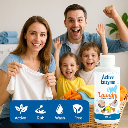 🧴 Active Enzyme Laundry Stain Remover - 🔥 Buy 1 Get 1 Free 🔥