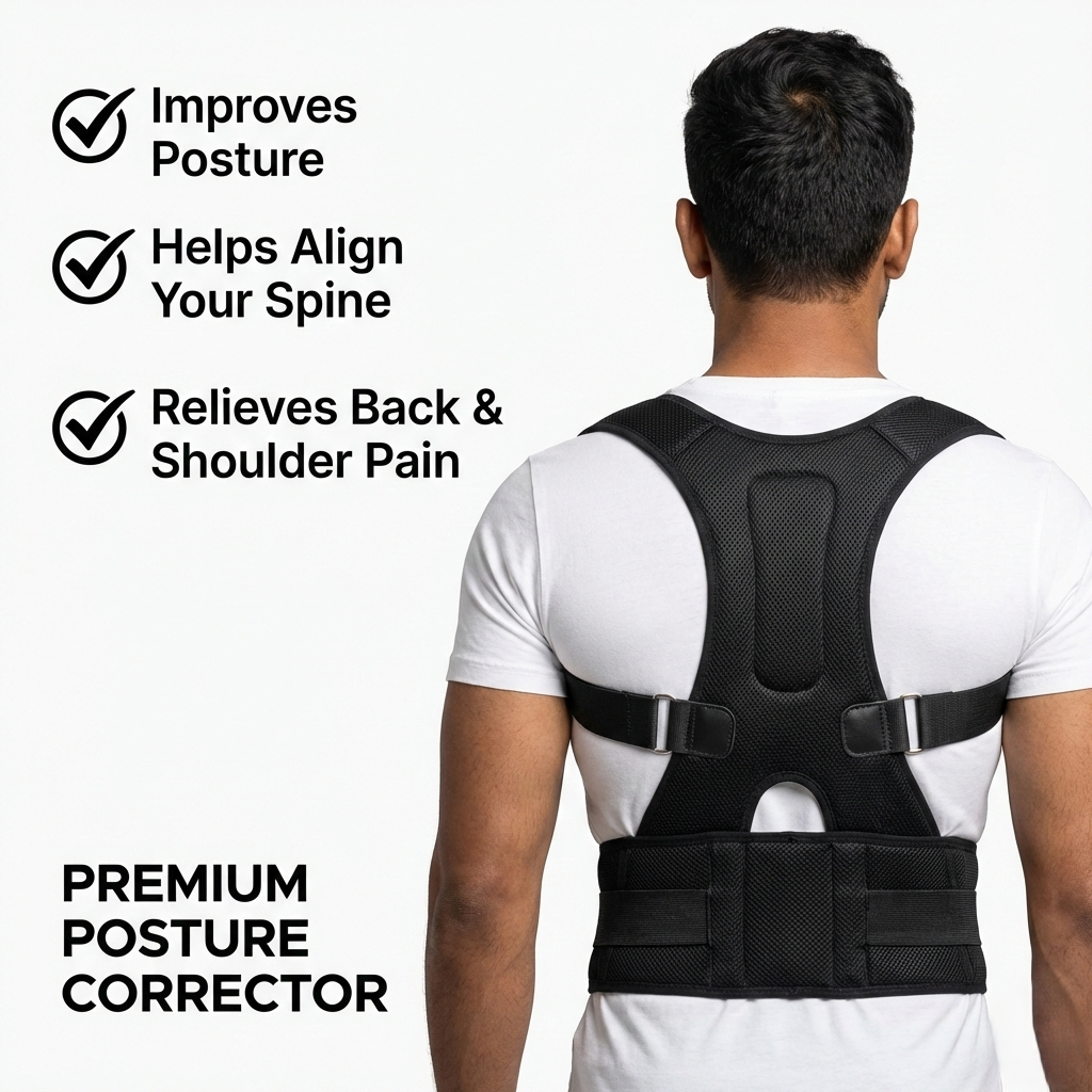 #1 India Trending Posture Corrector Belt 🩺 | Clinically Designed for Daily Use  - 50% OFF