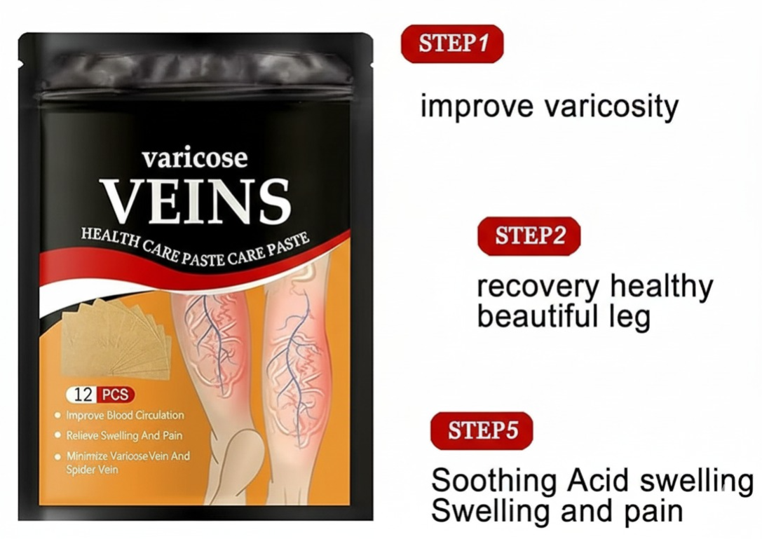 Varicose Veins Treatment Patch (12 Pcs) - 50% OFF