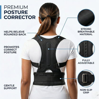 #1 India Trending Posture Corrector Belt 🩺 | Clinically Designed for Daily Use  - 50% OFF