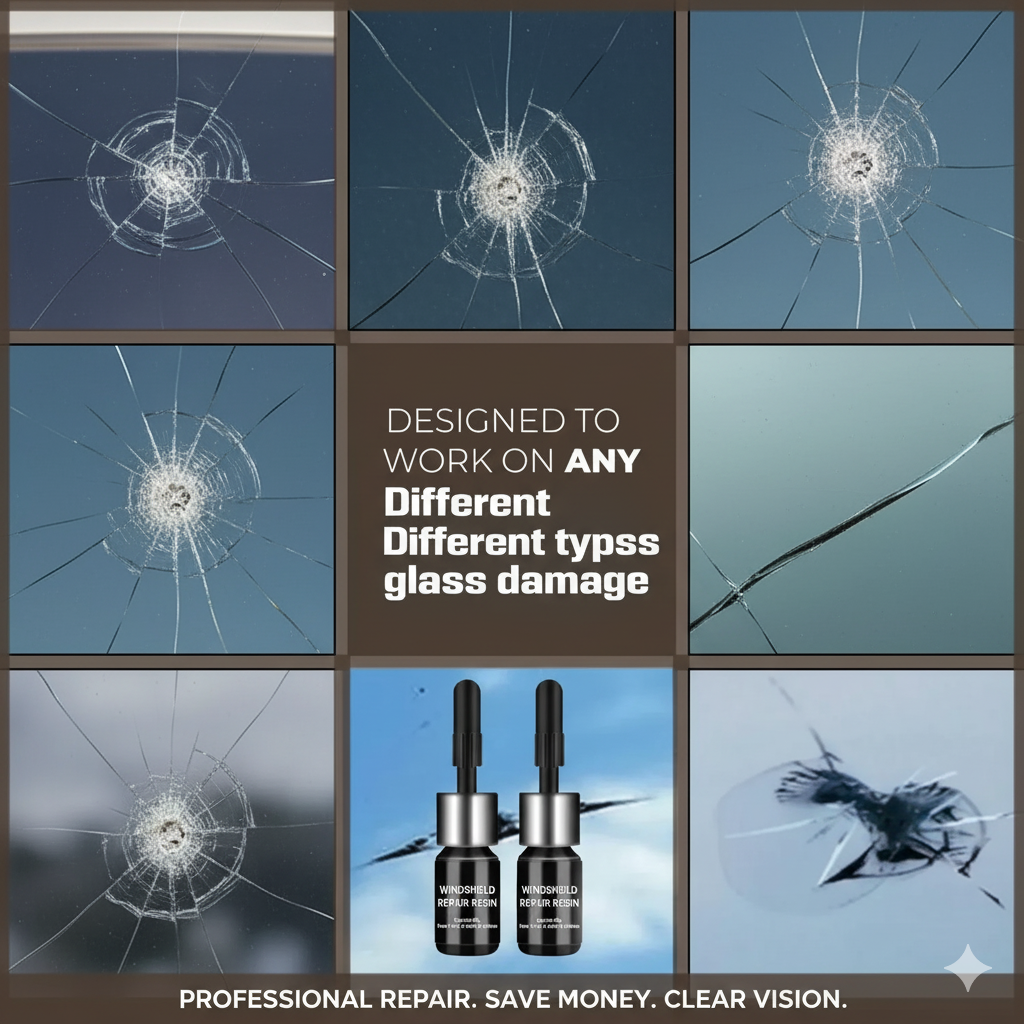 Glass Repair Kit – Easy Crack Repair | 50% OFF Today