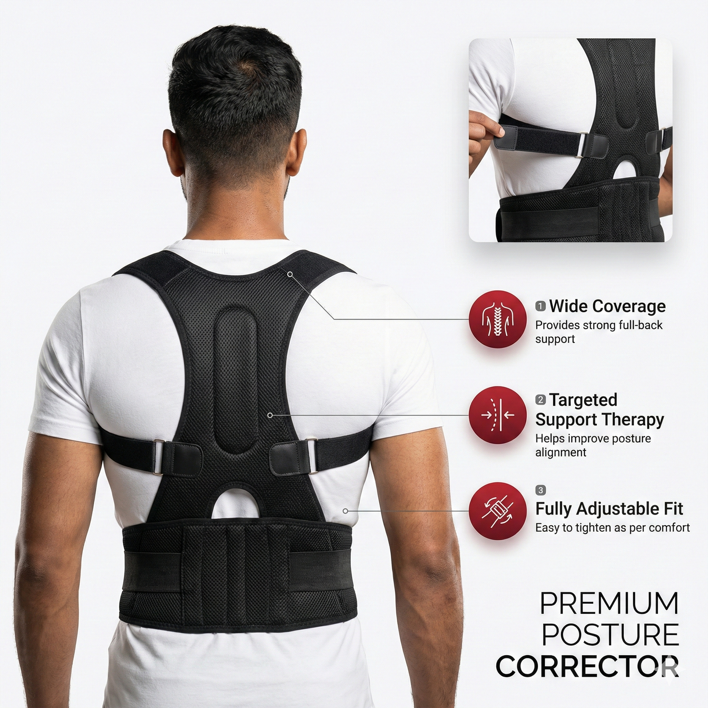 #1 India Trending Posture Corrector Belt 🩺 | Clinically Designed for Daily Use  - 50% OFF