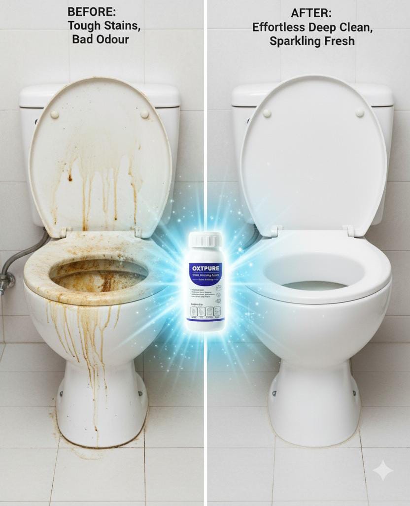 💥 Buy 1 Get 1 FREE 💥 OxyPure Toilet Cleaning Agent